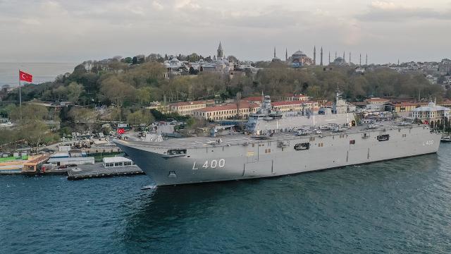 TCG Anadolu bugün ziyarete açılıyor