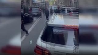 ABD'de dur ihtarına uymayan sürücü ortalığı birbirine kattı