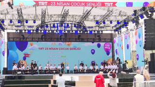 Dünya çocukları, 45. 'TRT Uluslararası Çocuk Şenliği' için İstanbul'da