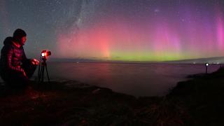 Yeni Zelanda'nın Güneş tsunamisi: Aurora Australis