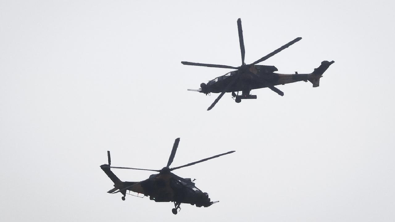 T-129 Atak helikopterleri de TEKNOFEST'te gösteri uçuşu gerçekleştirdi