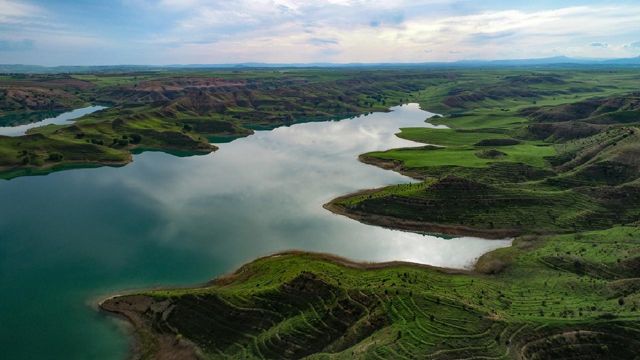 Adıyaman'daki Gazihan Dede Mesire Alanı deprem sonrası stres atmak isteyenleri ağırlıyor
