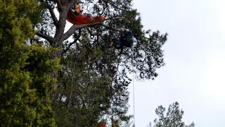 Fırtına nedeniyle savrulan 14 yamaç paraşütüne ulaşıldı