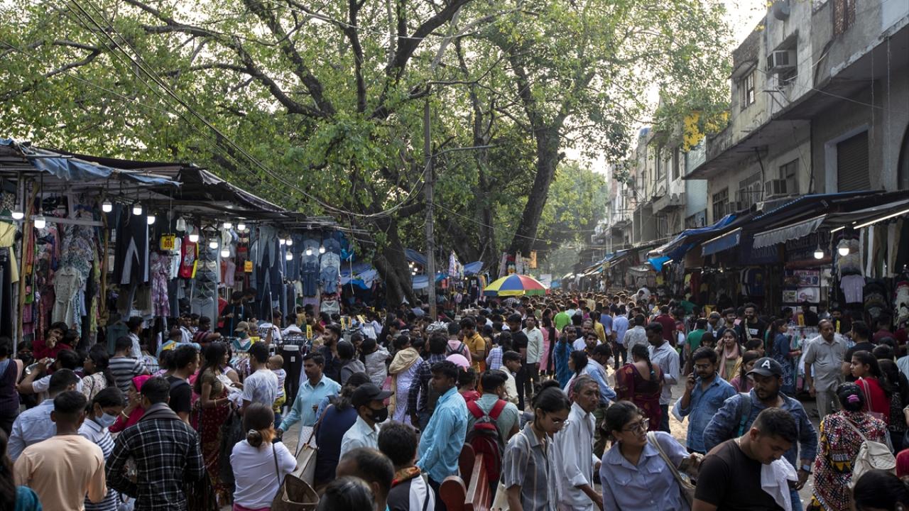 Nüfusun yaş gruplarına dağılımı