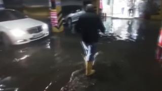 Başkentte sağanak etkili oldu