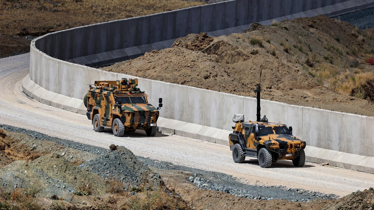 96 kilometre güvenlik duvarı tamamlandı