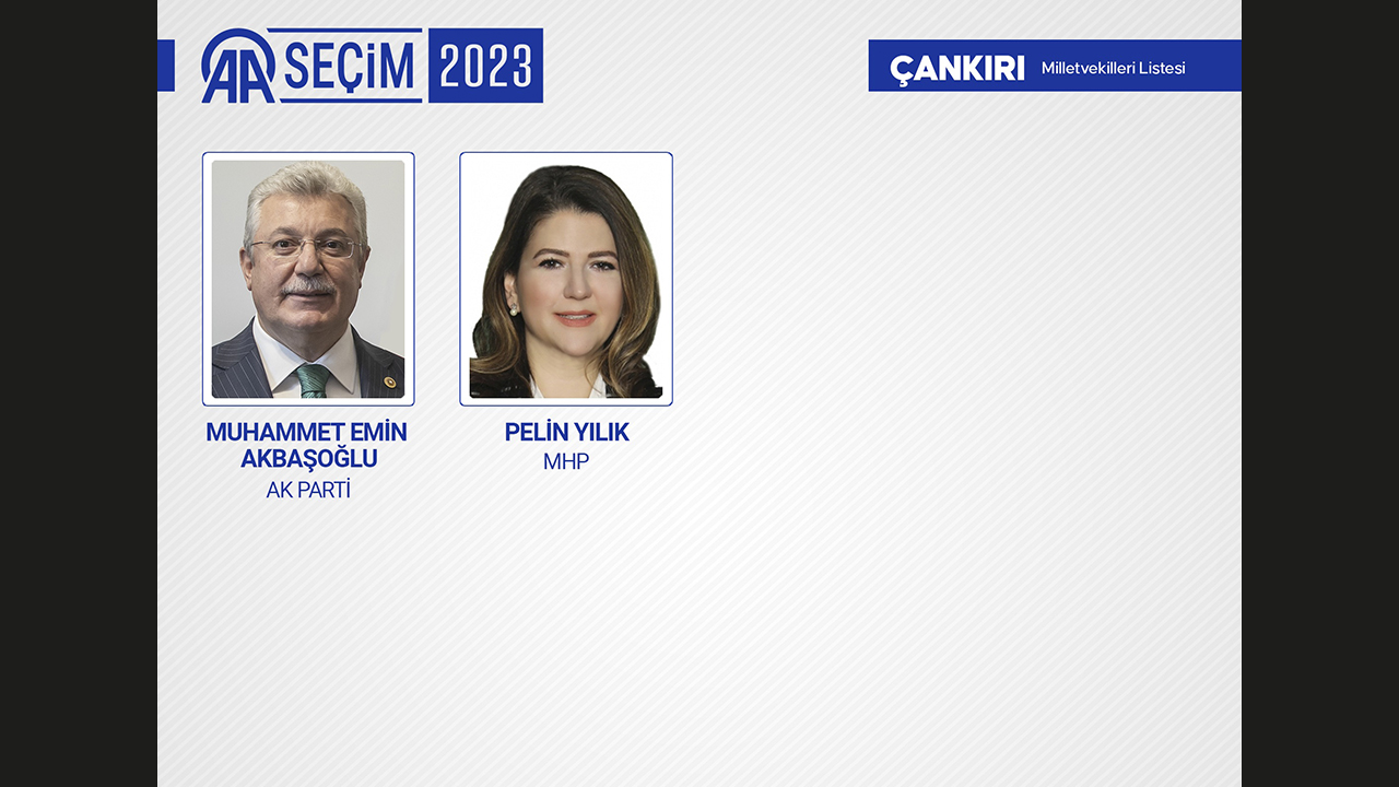 ÇANKIRI MİLLETVEKİLLERİ