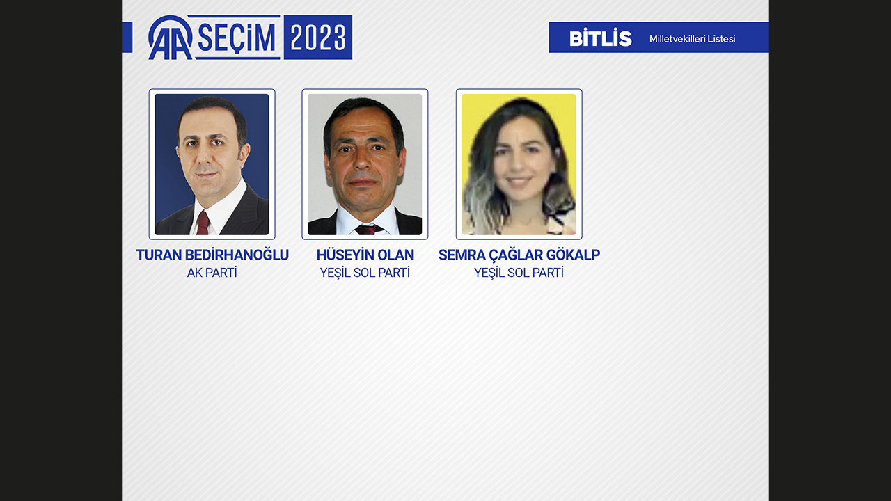 BİTLİS MİLLETVEKİLLERİ