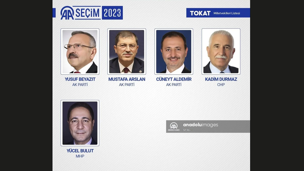 TOKAT MİLLETVEKİLLERİ