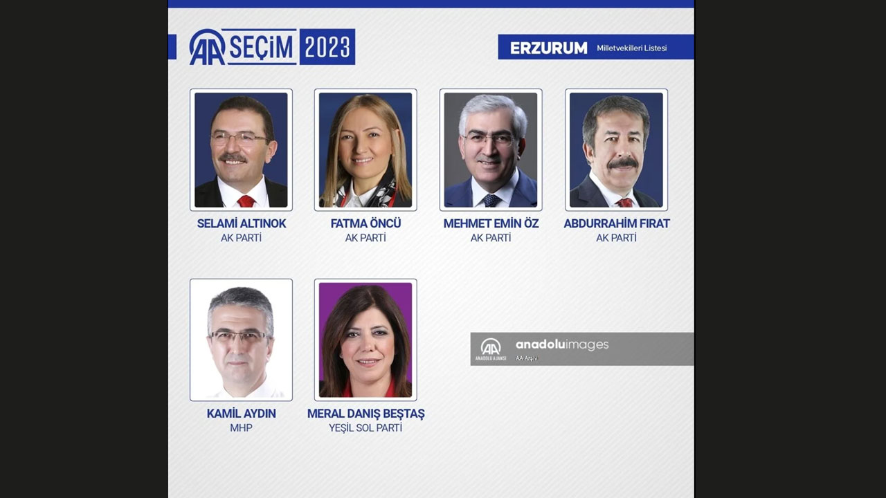 ERZURUM MİLLETVEKİLLERİ
