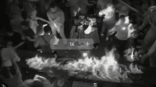 Gece kulübünde korku dolu anlar