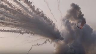 Havai fişek festivalinde düzenek kontrolden çıktı