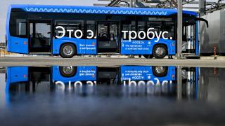 Moskova'da elektrikli otobüsler artıyor