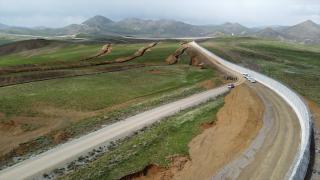 Van-İran sınırında inşa edilen güvenlik duvarının 96 kilometresi tamamlandı