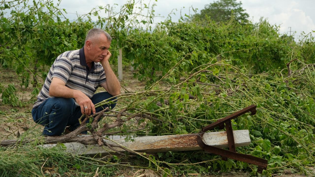 "60 yaşındayım böyle yağmur görmedim"