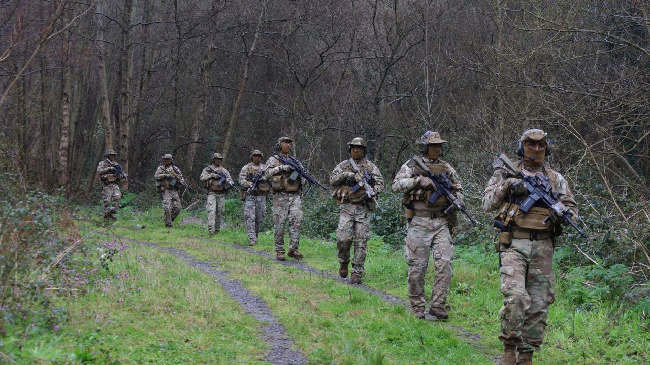 SAT Komandolarından nefes kesen eğitim