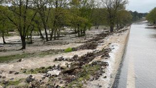 Eskişehir'de kuvvetli yağış sele neden oldu