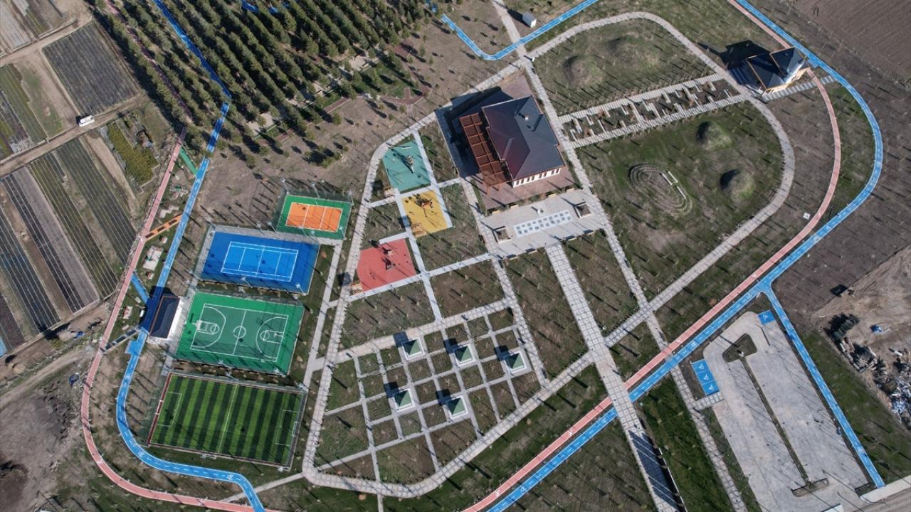 Cumhurbaşkanı Erdoğan 9 millet bahçesinin açılışını yaptı