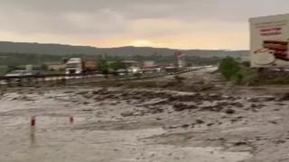 Ankara-Kırıkkale karayolu ulaşıma kapandı