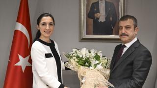 TCMB Başkanı Erkan, görevi Kavcıoğlu'ndan devraldı