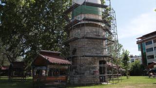 Kırklareli Millet Bahçesi'nde tescilli yapılar restore ediliyor