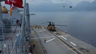 TCG Anadolu eğitim gerçekleştirdi