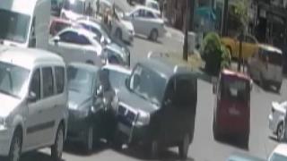 Tekirdağ'da ilginç kaza