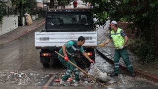 Ankara'da sağanak hayatı olumsuz etkiledi