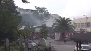 Çapa'da yangın paniği