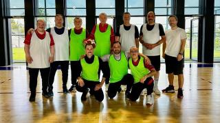 Cumhurbaşkanı Erdoğan'ın basketbol oynadığı anlar