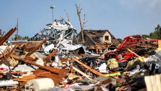 Kasırga Texas'ı yerle bir etti: 75 kişi hastaneye kaldırıldı