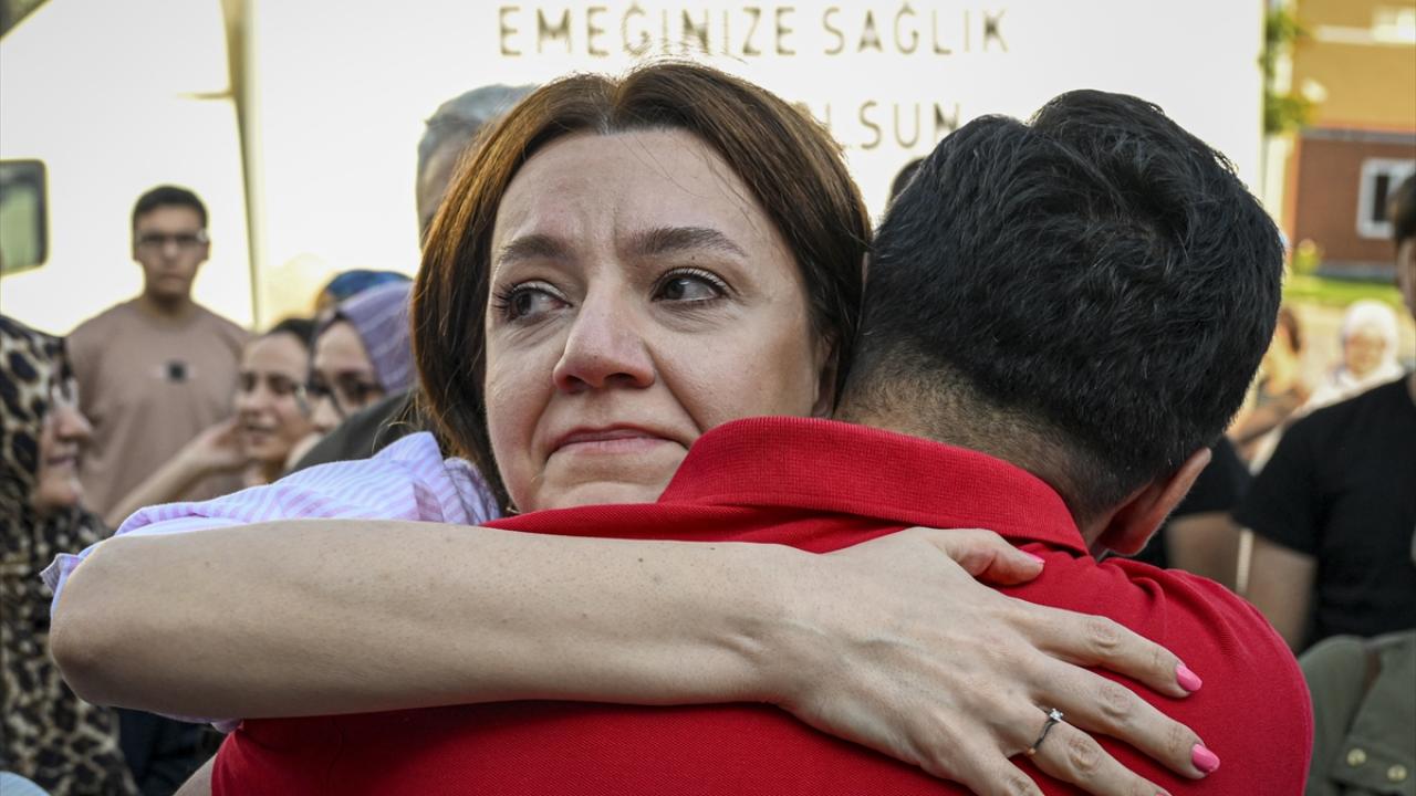 Personel, aileleriyle buluşma heyecanı yaşadı