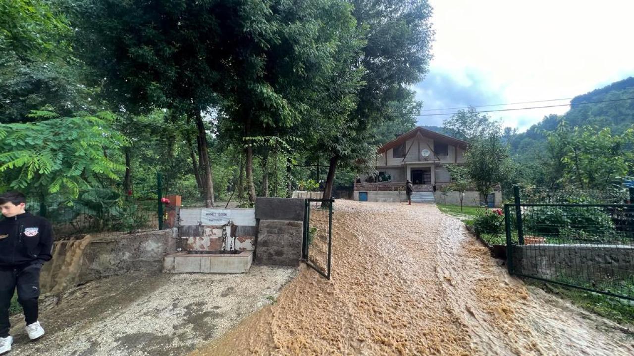 Heyelan riski bulunuyor