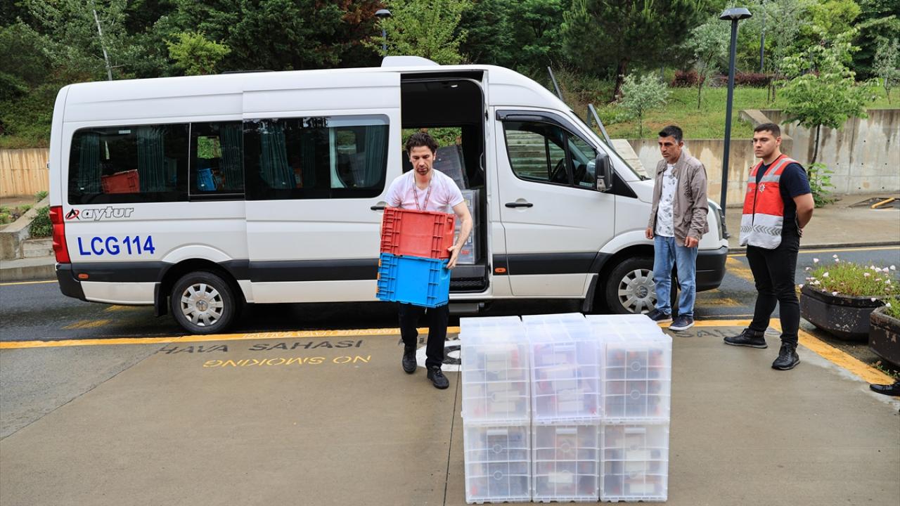 İstanbul`da adım adım transfer süreci, AA`nın objektifinde