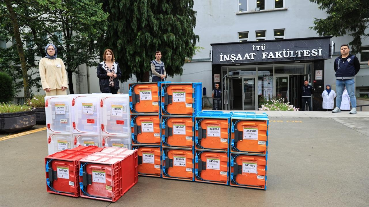 Sınav saatine kadar yüksek güvenlik