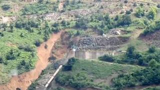 Bolu'da sağanak heyelana neden oldu