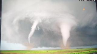 ABD'de ikiz hortum görüldü