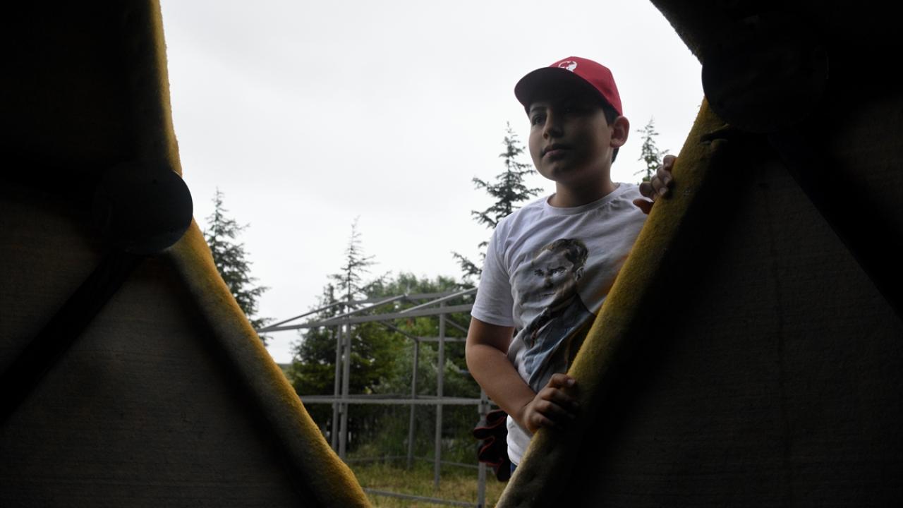 "Neredeyse sonsuz ömre sahip çadırlar üretiyoruz"