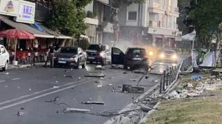 Taklalar attığı cipten sağ çıktı, ortalık savaşa alanına döndü