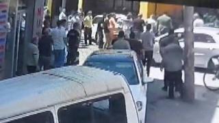 Torununu korumak isterken canından oldu, o anlar kameraya yansıdı