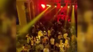 İzmir'deki kilisede alkollü eğlenceye tepki