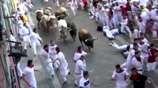 İspanya'da boğa koşusu festivali: 10 kişi yaralandı