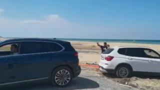 Bataklığa saplanan cipi Togg kurtardı