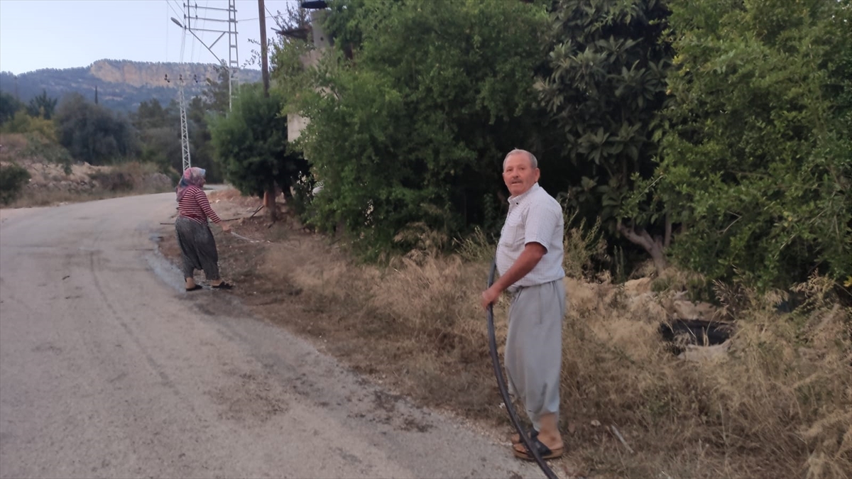 Çalışmalara bölge halkı da destek veriyor