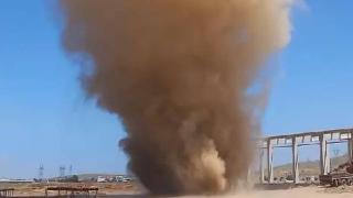 Bitlis'te hortum paniği! O anlar saniye saniye kaydedildi