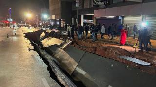 Güney Afrika'nın Johannesburg kentinde doğal gaz patlaması