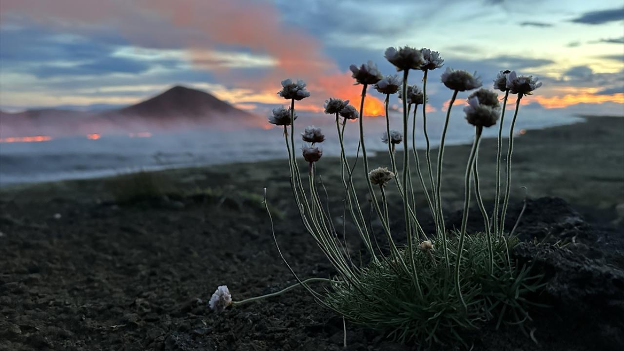 "Çok soğuk bir kuzey rüzgarı estiği için yanardağa kaban giyerek gittim"