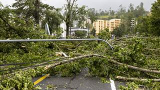 İsviçre’yi fırtına vurdu: 1 ölü, 15 yaralı