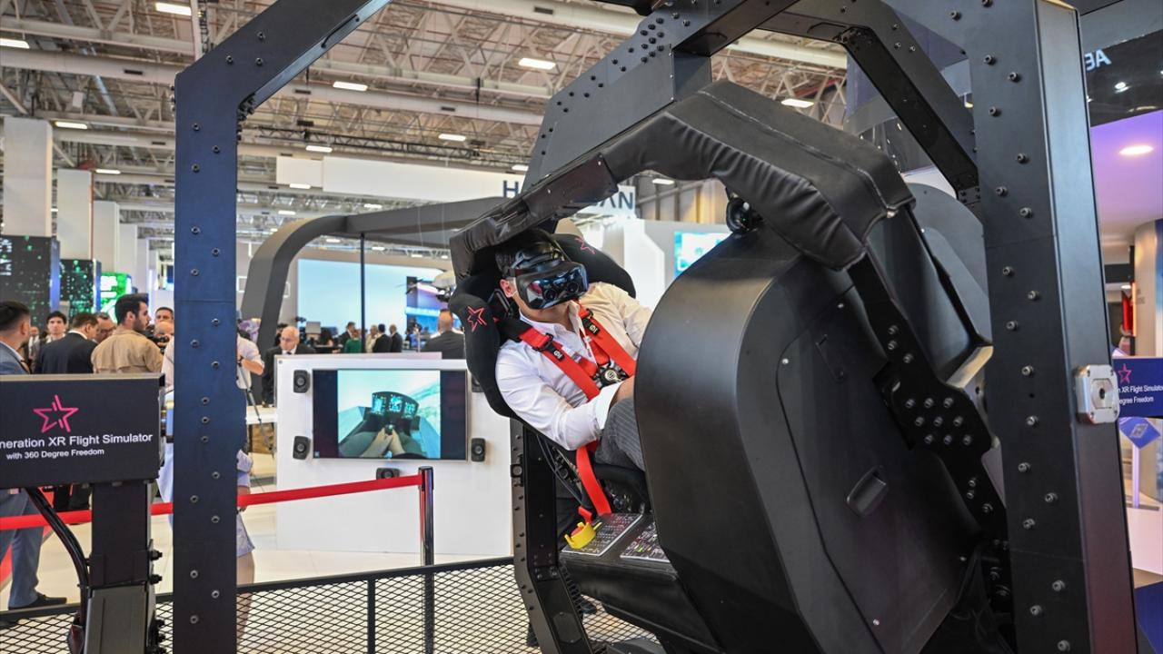 Havelsanın uçuş simülatörü