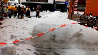 Almanya yazın ortasında kışı yaşadı
